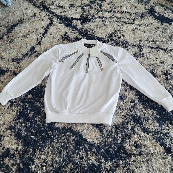 Dead Than Cool Los Angeles Men's Streetwear White Sweatshirt Series One 2018 - Picture 2 of 13